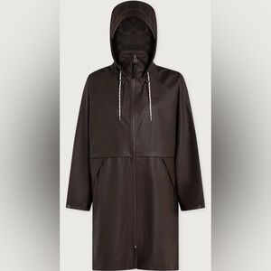 Varley Dark Truffle Kirsten Raincoat size XL